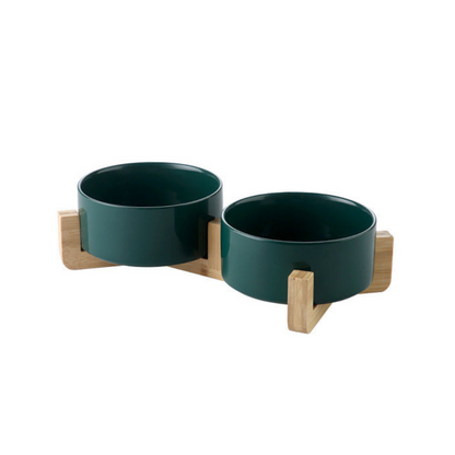 Edelhouten Keramische Voerbak