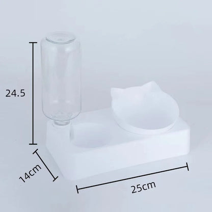 Verstelbare Voer- & Waterbak